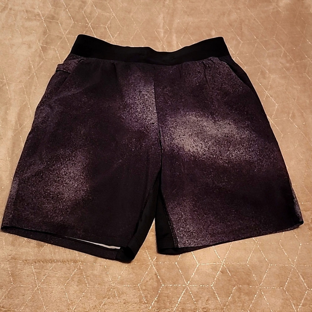 Lululemon Black & Grey Medium Shorts